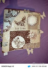 set 5 cuscini per sedie, nuovi 