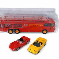 lotto Bisarca Ferrari + Ferrari Dino 246 GTS testa