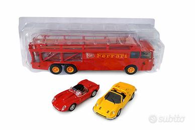 lotto Bisarca Ferrari + Ferrari Dino 246 GTS testa