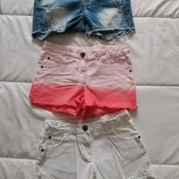pantaloncini corti da ragazza 12 anni