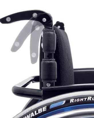 Maniglie di spina a scomparsa per sedia a rotelle