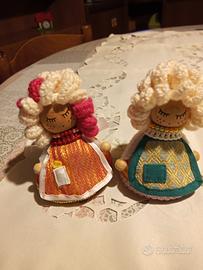 bamboline all'uncinetto 