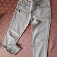 Pantalone TWIN-SET "SKINNY' Bianchi Tg 26