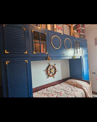 Cameretta a ponte stile marina made in Italy