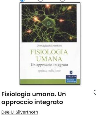 Libro Fisiologia umana