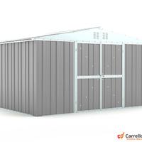 Box lamiera deposito Acciaio 403x269 grigio chiaro