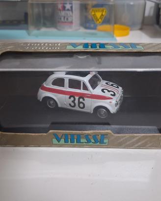 modellino 1/43 vitesse fiat 500 sport catania enna