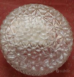 plafoniera in vetro di murano antica 