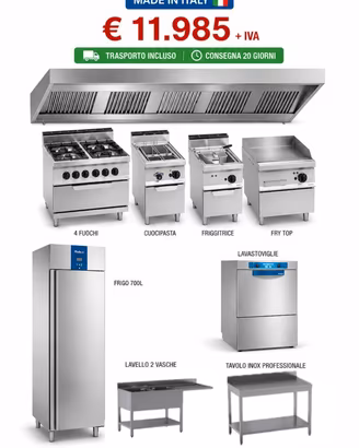 Cucina Completa per Ristorazione
