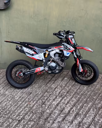 Honda CRF 450R 2016 motard full optional uso pista