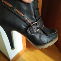 STIVALE alla Caviglia, Tacco, indossato 1 volta