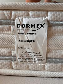 Materasso singolo Dormex Parigi 80x190 NUOVO