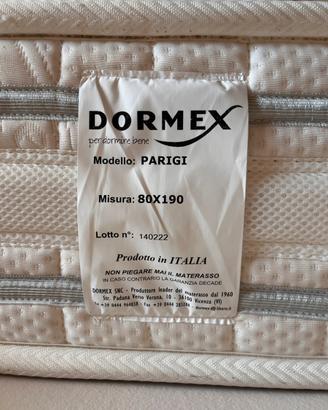 Materasso singolo Dormex Parigi 80x190 NUOVO