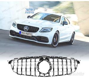 GRIGLIA MERCEDES W205 18-21 LOOK GT-R NERO LUCIDO
