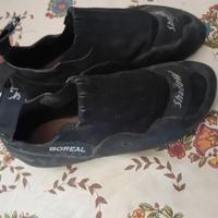 scarpe arrampicata boreal  più sacchetto magnesite