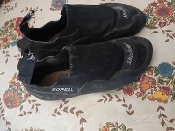 scarpe arrampicata boreal  più sacchetto magnesite