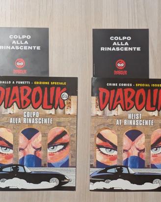 Diabolik:Colpo alla Rinascente Ita/Eng Autografati