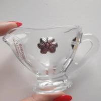 Salsiera in vetro e argento, Laboratorio argento 