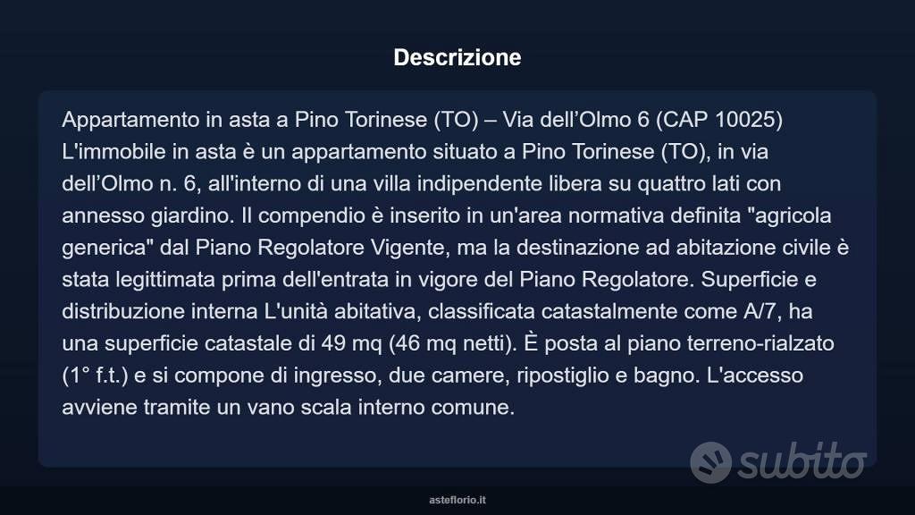 Appartamento – Pino Torinese, Valle Miglioretti - Vista 4