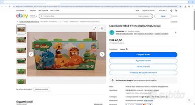 Lego Duplo 10863 Il Treno degli Animali