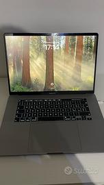 MacBook Pro Intel I9 2019 16 pollici 1TB