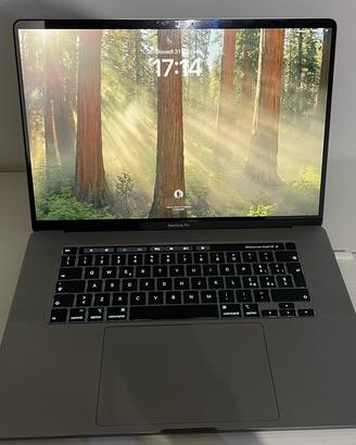 MacBook Pro Intel I9 2019 16 pollici 1TB