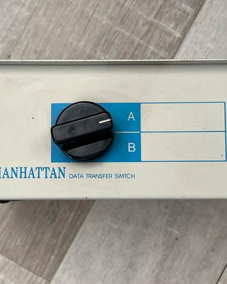 Manhattan Data Transfer Switch A/B vintage