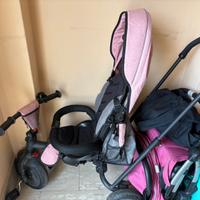 Bici, triciclo, passeggino