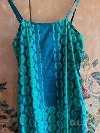 Tuta harem boho-chic verde - nuova - taglia S