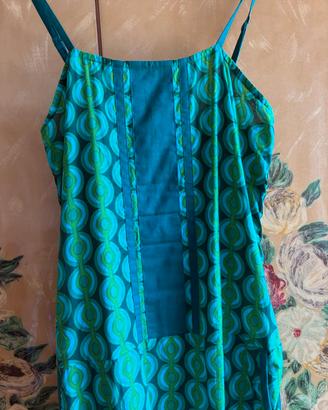 Tuta harem boho-chic verde - nuova - taglia S