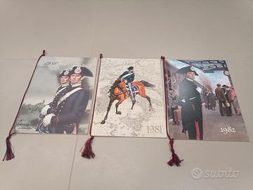 Calendario carabinieri 1980-1981-1982