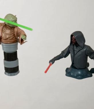 Star Wars – Yoda, Jedi, Sith e Clone Trooper