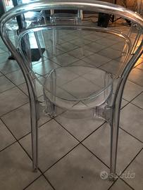 SEDIE CALLIGARIS VETRO MADE IN ITALY