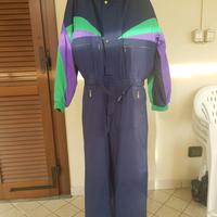 Tuta da sci stile vintage