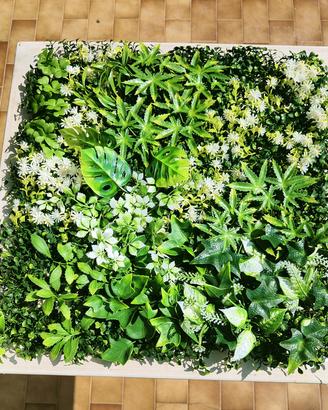 pannelli finta siepe da giardino o interni