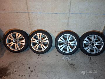 Cerchi +gomme r17 Mercedes classe C