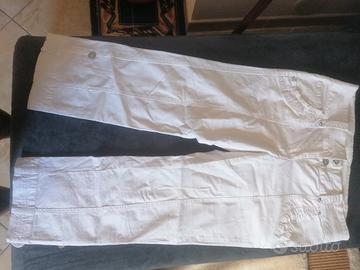 pantalone bianco taglia m