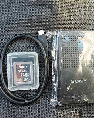 Per fotocamere Lettore +memory card XQD 32GB Sony