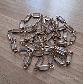 Collana con cristalli vintage