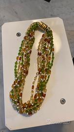 Collana marca Sodini con gancio dorato