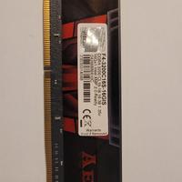 RAM DDR4 16GB G.Skill Aegis 3200MHz C16 