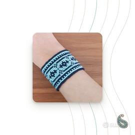 Bracciale Persiano ricamato a mano