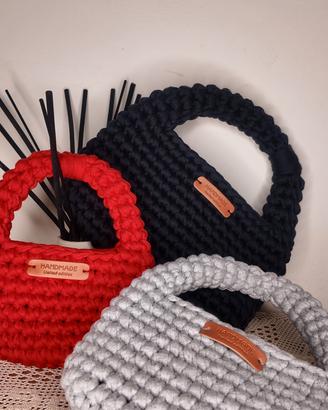 borse a mano uncinetto handmade