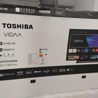 65 pollici toshiba 4k ultra hd smart tv hdr 10