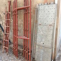 Ponteggio in ferro completo altezza 4 metri