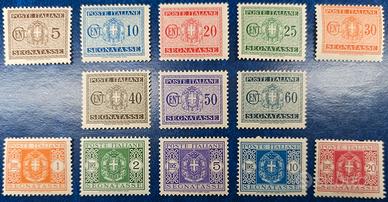 REGNO 1934 Fascio littorio - Segnatasse