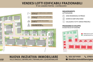 Lotti e ville a Castrezzato via Pertini