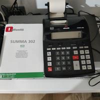 Calcolatrice scrivente Olivetti Summa 302