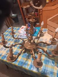 lampadario 8 lampadine 