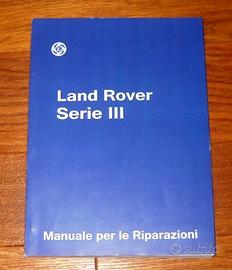 Manuale Officina Italia Land Rover 88 109 Series 3